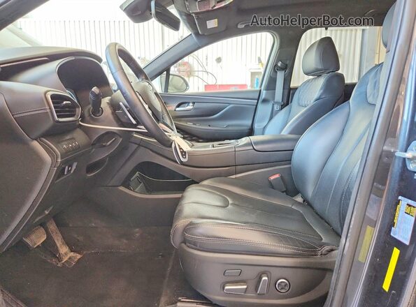5NMS5DAL5NH374993 2022 HYUNDAI SANTA Black Vista interior delantera