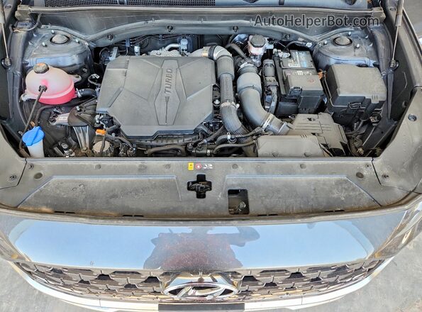 5NMS5DAL5NH374993 2022 HYUNDAI SANTA Black Vista interior trasera