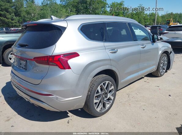 5NMS5DAL5PH492027 2023 HYUNDAI SANTA FE Silver Հետևի աջ