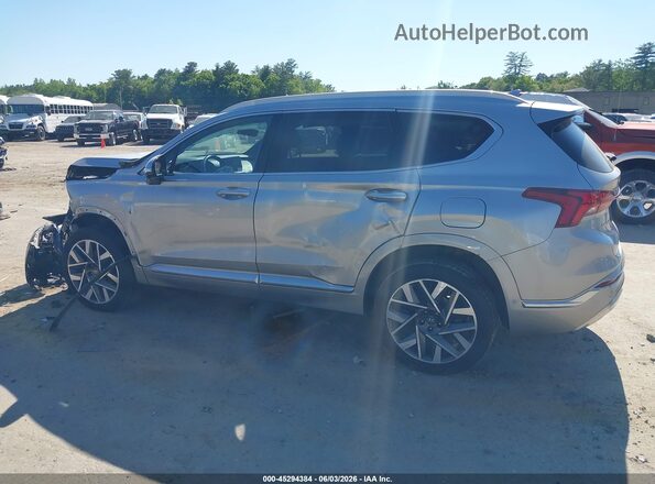 5NMS5DAL5PH492027 2023 HYUNDAI SANTA FE Silver Սալոնի 360 աստիճան տեսք