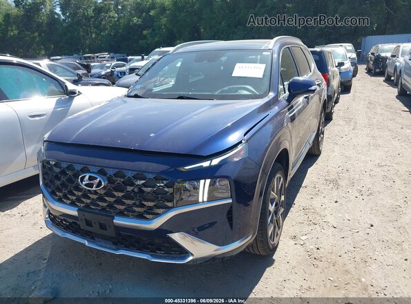 5NMS5DAL6PH596851 2023 HYUNDAI SANTA FE Blue Front left