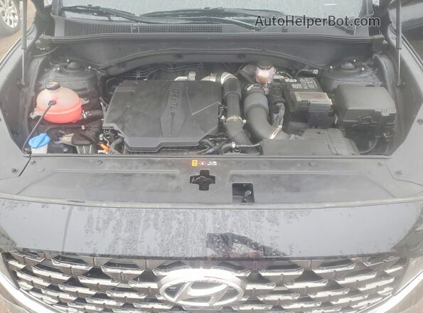 5NMS5DAL7PH573904 2023 HYUNDAI SANTA Black უკანა სალონის ხედი