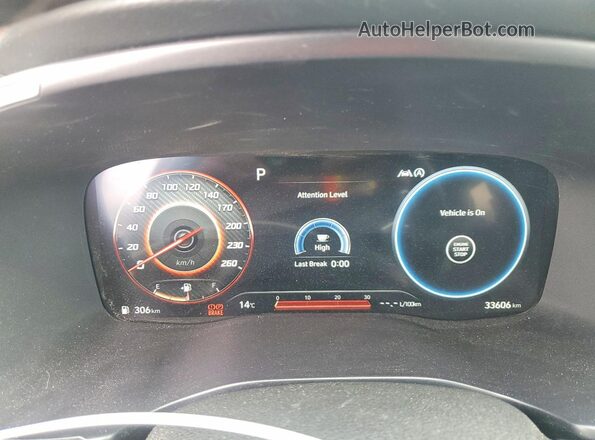 5NMS5DAL7PH573904 2023 HYUNDAI SANTA Black ხელსაწყოთა პანელის ხედი