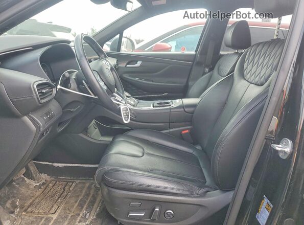 5NMS5DAL7PH573904 2023 HYUNDAI SANTA Black წინა სალონის ხედი