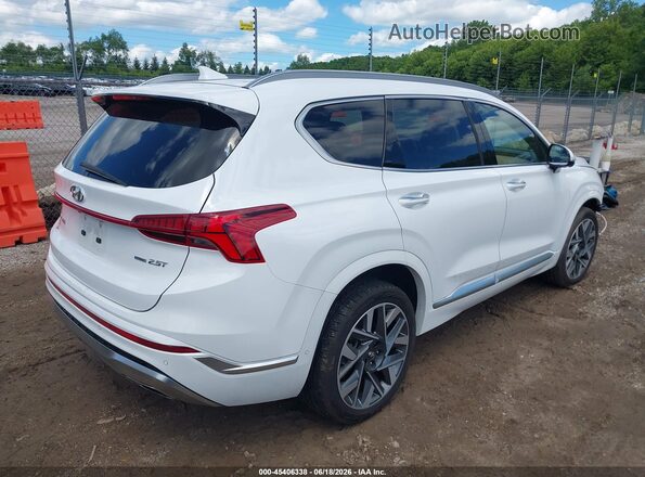 5NMS5DAL7PH629226 2023 HYUNDAI SANTA FE Белый Задняя правая четверть
