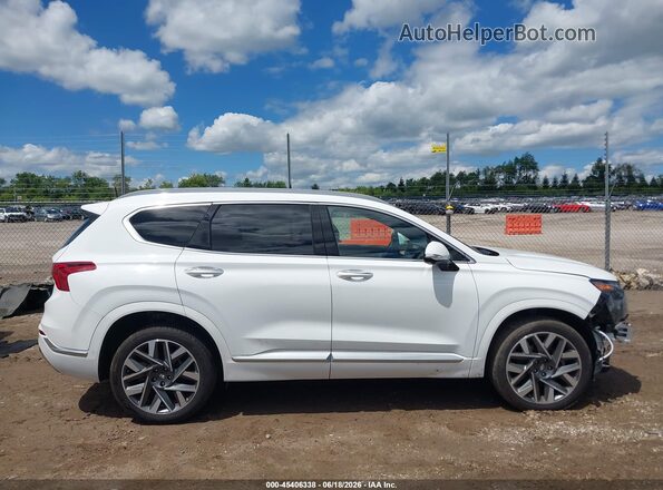 5NMS5DAL7PH629226 2023 HYUNDAI SANTA FE Белый Вид задней части салона