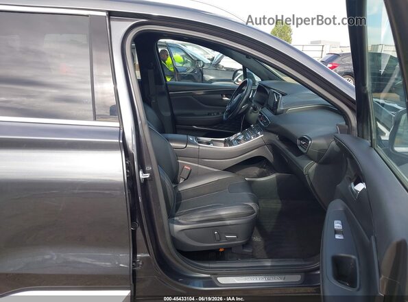 5NMS5DAL7PH634006 2023 HYUNDAI SANTA FE Black Front interior view