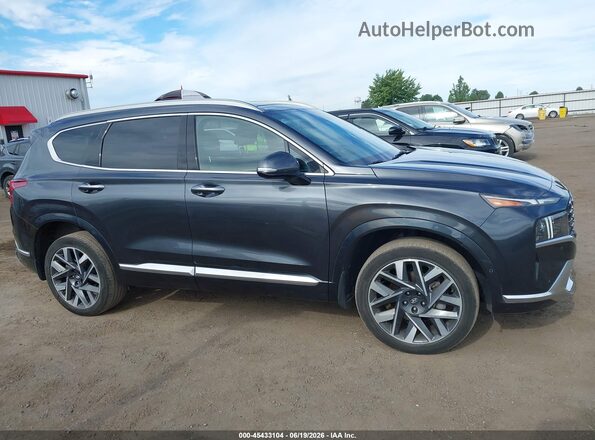 5NMS5DAL7PH634006 2023 HYUNDAI SANTA FE Black Rear interior view