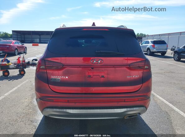 5NMS5DAL8PH499621 2023 HYUNDAI SANTA FE Red წინა ხედი