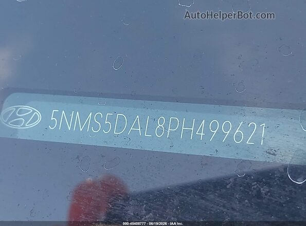 5NMS5DAL8PH499621 2023 HYUNDAI SANTA FE Red ძრავის განყოფილების ხედი