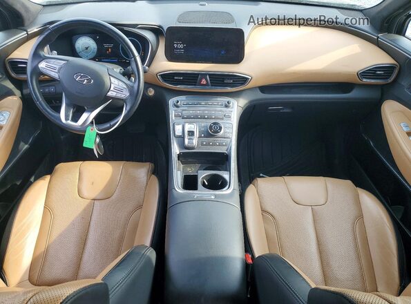 5NMS5DAL9NH412127 2022 HYUNDAI SANTA Черный Вид панели приборов