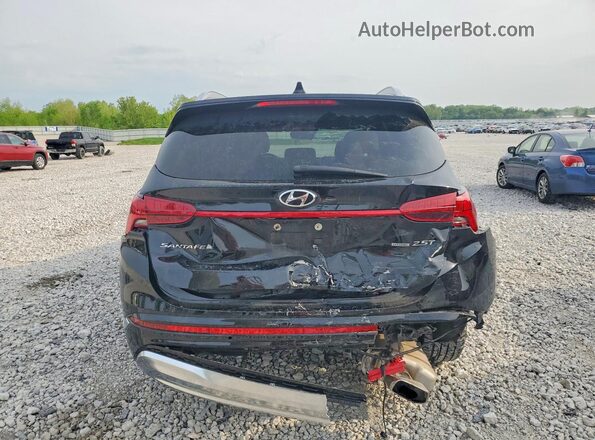 5NMS5DAL9NH412127 2022 HYUNDAI SANTA Черный Вид сзади