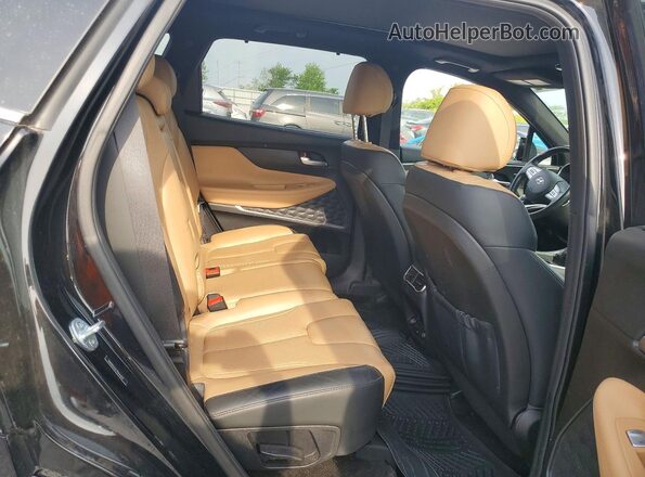 5NMS5DAL9NH412127 2022 HYUNDAI SANTA Черный Вид задней части салона