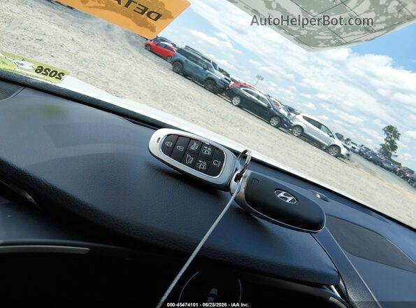5NMS5DAL9PH510948 2023 HYUNDAI SANTA FE Белый Вид панели приборов