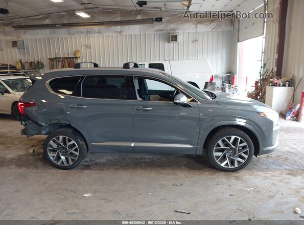 5NMS5DALXPH621007 2023 HYUNDAI SANTA FE Gray Սալոնի հետևի տեսք