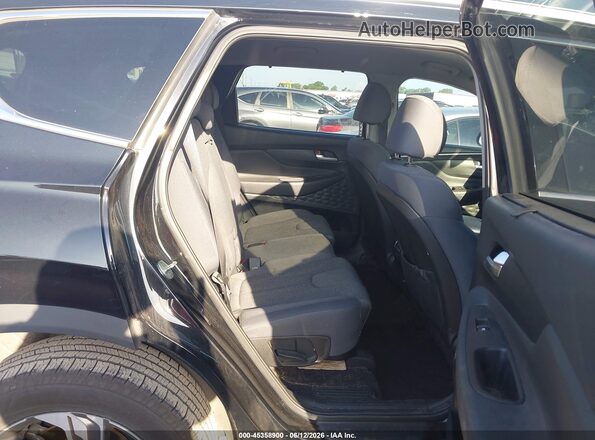 5NMS64AJ1MH303641 2021 HYUNDAI SANTA FE Black VIN კოდის სტიკერის ხედი