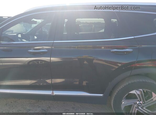 5NMS64AJ1MH303641 2021 HYUNDAI SANTA FE Black სალონის 360-გრადუსიანი ხედი