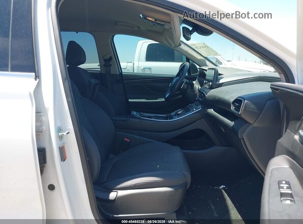 5NMS64AJ2NH392380 2022 HYUNDAI SANTA FE White წინა სალონის ხედი