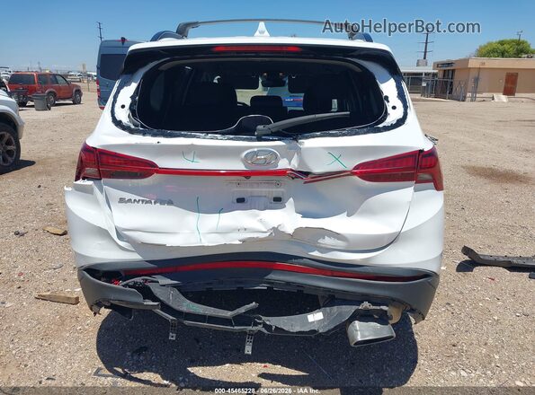 5NMS64AJ2NH392380 2022 HYUNDAI SANTA FE White წინა ხედი