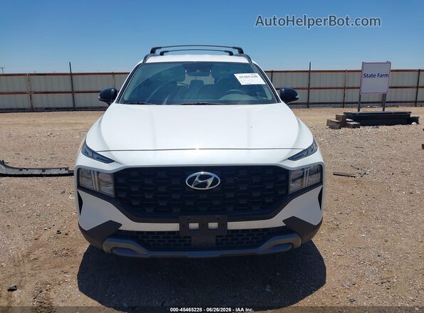 5NMS64AJ2NH392380 2022 HYUNDAI SANTA FE White უკანა სალონის ხედი