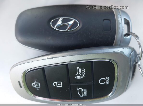 5NMS64AJ2NH392380 2022 HYUNDAI SANTA FE White წინა პანელის ხედი