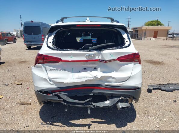 5NMS64AJ2NH392380 2022 HYUNDAI SANTA FE White 