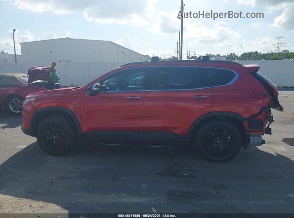 5NMS64AJ3PH578643 2023 HYUNDAI SANTA FE Red Սալոնի 360 աստիճան տեսք