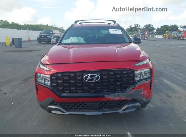 5NMS64AJ3PH578643 2023 HYUNDAI SANTA FE Red Սարքավորումների վահանակի տեսք