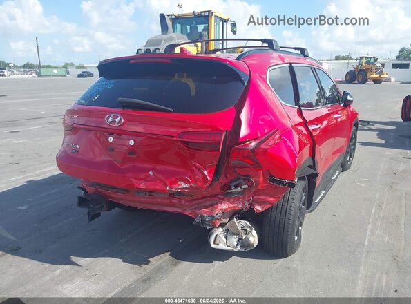 5NMS64AJ3PH578643 2023 HYUNDAI SANTA FE Red Հետևի աջ
