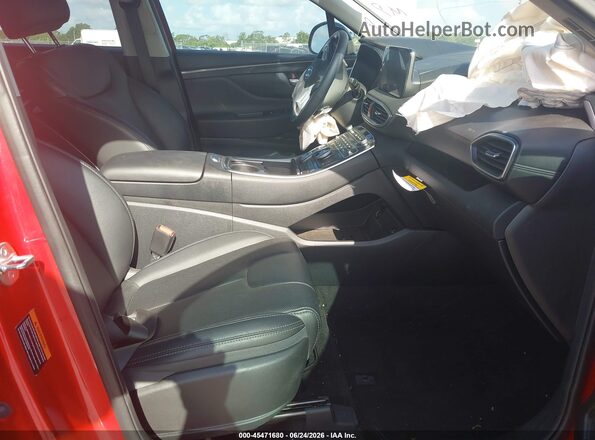 5NMS64AJ3PH578643 2023 HYUNDAI SANTA FE Red Սալոնի դիմացի տեսք