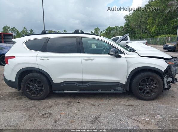 5NMS64AJ5NH387156 2022 HYUNDAI SANTA FE White Սալոնի հետևի տեսք