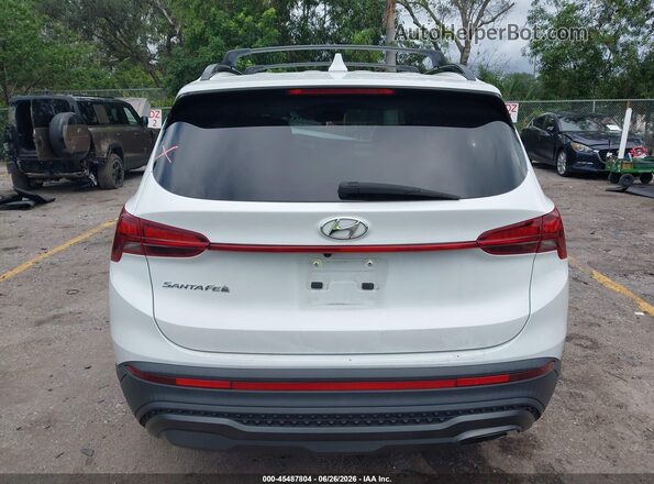 5NMS64AJ5NH387156 2022 HYUNDAI SANTA FE White 