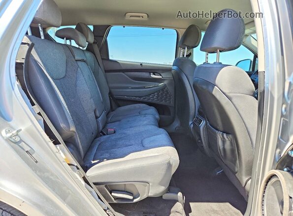 5NMS64AJ7MH362290 2021 HYUNDAI SANTA Silver Rear interior view