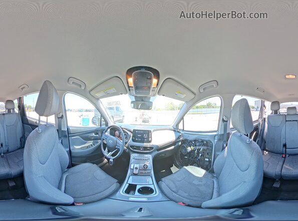 5NMS64AJ7MH362290 2021 HYUNDAI SANTA Silver 