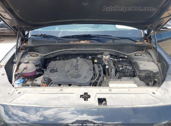5NMS64AJ8NH372862 2022 HYUNDAI SANTA FE Black Widok z tyłu