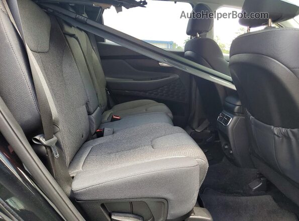 5NMS6DAJ0MH310113 2021 HYUNDAI SANTA Black Rear interior view