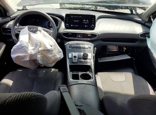 5NMS6DAJ0MH310113 2021 HYUNDAI SANTA Black Dashboard view