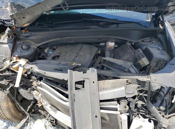 5NMS6DAJ0MH310113 2021 HYUNDAI SANTA Black Engine compartment view
