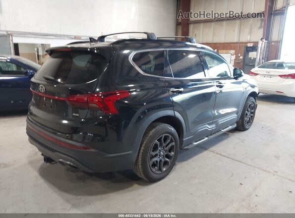 5NMS6DAJ0NH385654 2022 HYUNDAI SANTA FE Black Հետևի աջ