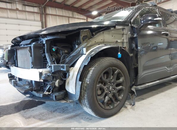 5NMS6DAJ0NH385654 2022 HYUNDAI SANTA FE Black Դիմացի տեսք
