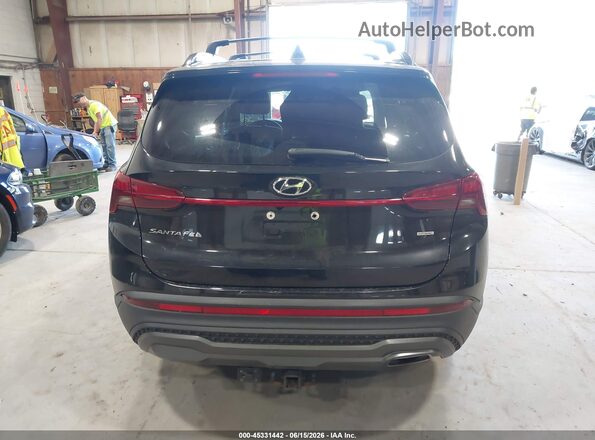 5NMS6DAJ0NH385654 2022 HYUNDAI SANTA FE Black 