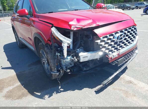 5NMS6DAJ2NH416712 2022 HYUNDAI SANTA FE Красный Вид спереди