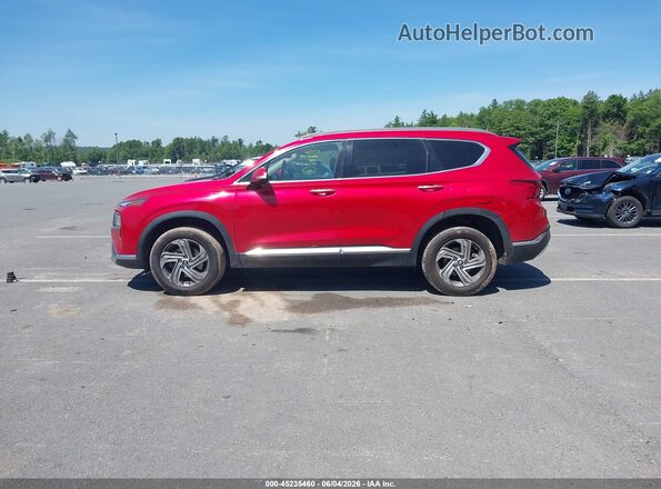5NMS6DAJ2NH416712 2022 HYUNDAI SANTA FE Красный Панорамный вид салона 360°