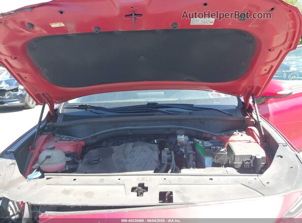 5NMS6DAJ2NH416712 2022 HYUNDAI SANTA FE Красный Вид сзади