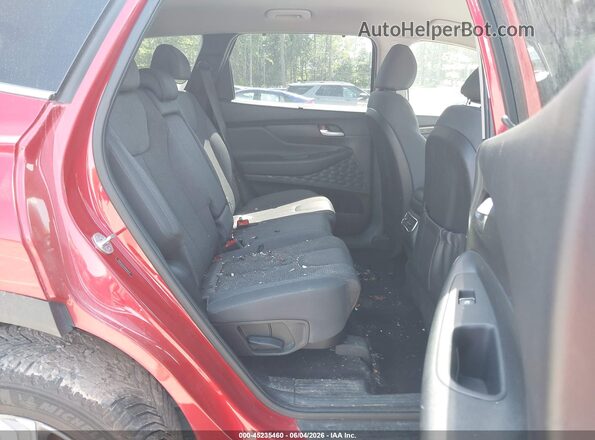 5NMS6DAJ2NH416712 2022 HYUNDAI SANTA FE Красный Вид наклейки с VIN-кодом