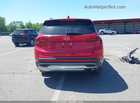 5NMS6DAJ2NH416712 2022 HYUNDAI SANTA FE Красный 