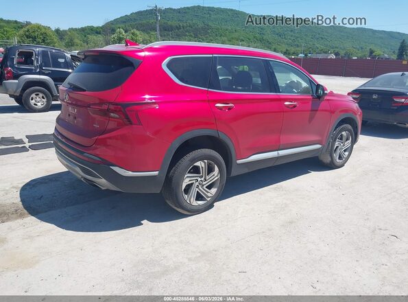 5NMS6DAJ4NH402424 2022 HYUNDAI SANTA FE Red Tył prawy