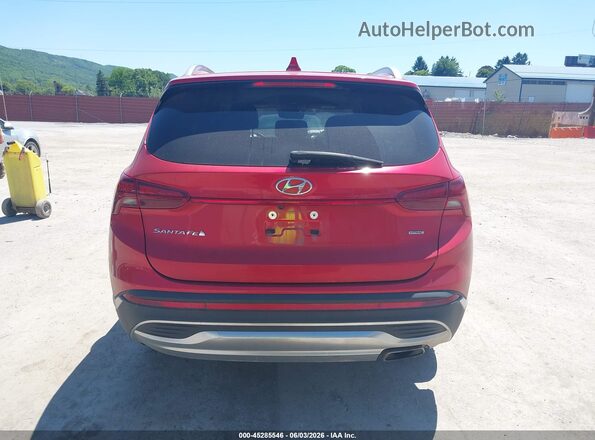 5NMS6DAJ4NH402424 2022 HYUNDAI SANTA FE Red 