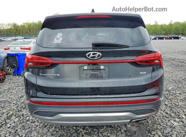 5NMS6DAJ5MH327473 2021 HYUNDAI SANTA Black Vista trasera