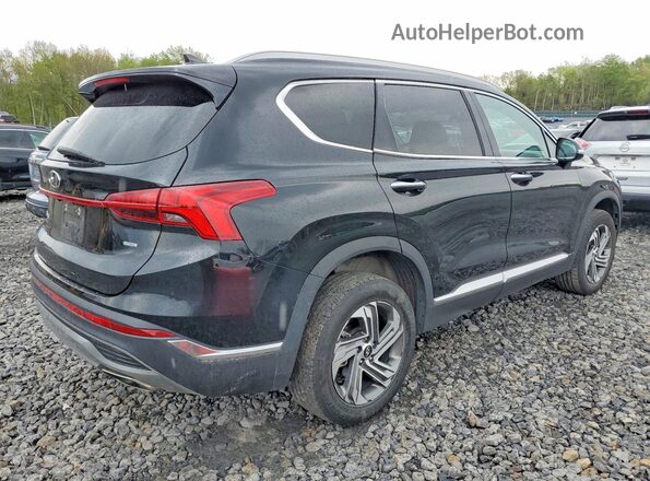 5NMS6DAJ5MH327473 2021 HYUNDAI SANTA Black Trasero derecho